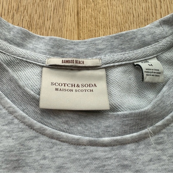 MAISON SCOTCH SCOTCH & SODA BAMBOO BEACH  SWEATSHIRT - M - Picture 9 of 12